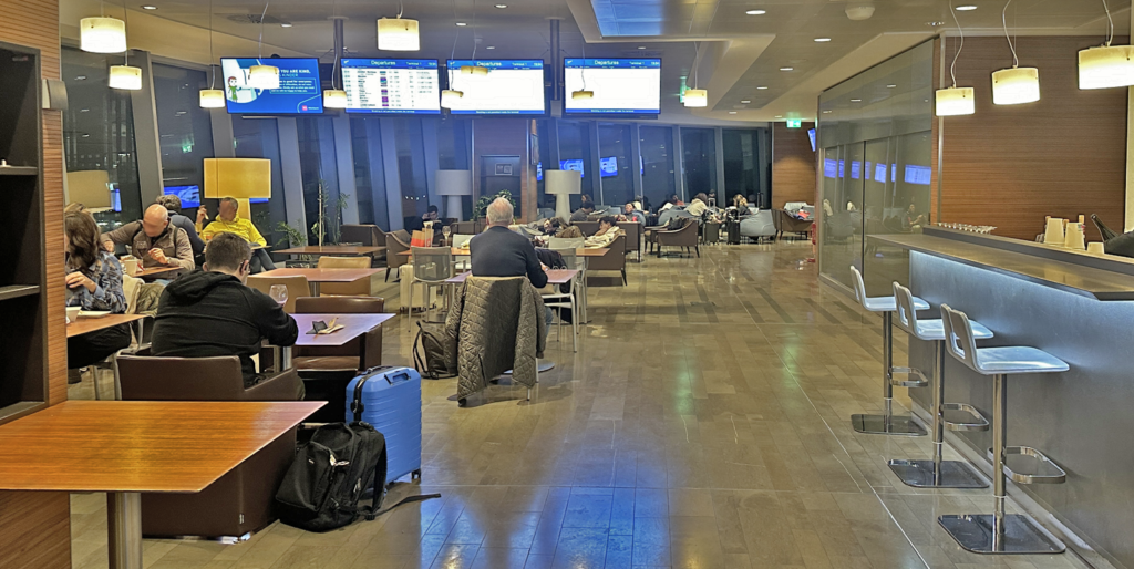 La Sala Montale dell'aeroporto Malpensa Milano MXP